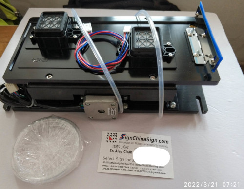 Kit I3200 For Upgrading Chinese Inkjet Printer With 2 I3200 Printheads (Roll To Roll Style) Kit I3200 For Upgrading Chinese Inkjet Printer With 2 I3200 Printheads (Roll To Roll Style)