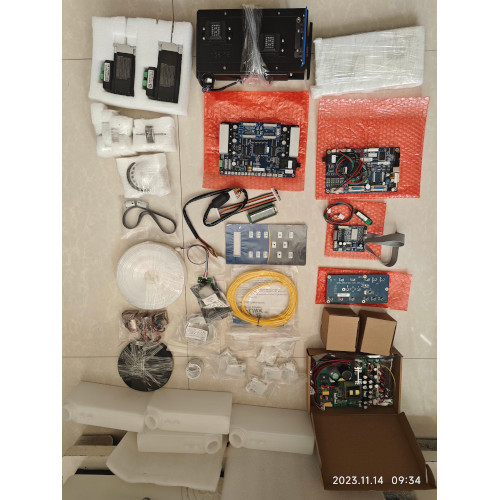 Kit xp600 for Upgrading Chinese Inkjet Printer with 2 xp600 printheads (roll to roll style)