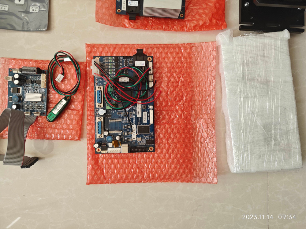 Kit XP600 For Upgrading Chinese Inkjet Printer With 2 XP600 Printheads (Roll To Roll Style)