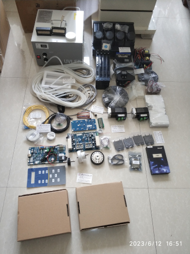 Kit i3200 UV for Upgrading Chinese Inkjet Printer with 2 i3200 printheads (roll to roll style)