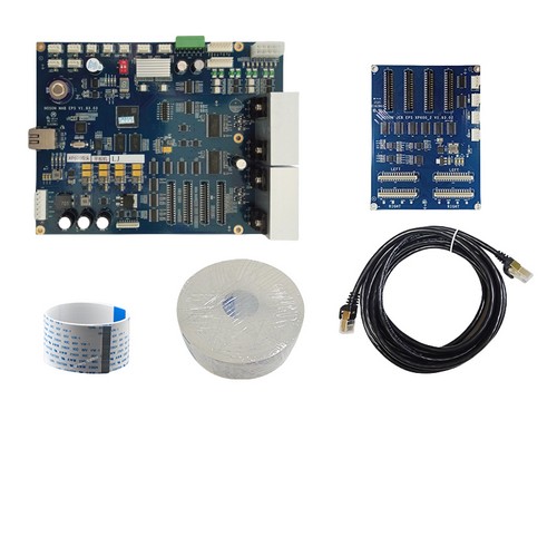 Hoson XP600 Boards Kit With Cable Work For 2 Pieces XP600 Flatbed Cable Connection Version  