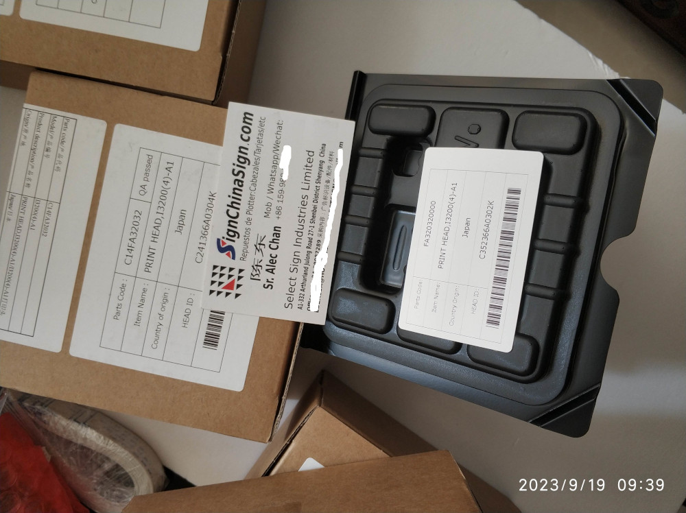 Epson i3200-A1 Printheads Water Based Version (sublimation version) for Audley