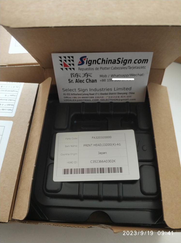 Epson i3200-A1 Printheads Water Based Version (sublimation version) for Audley