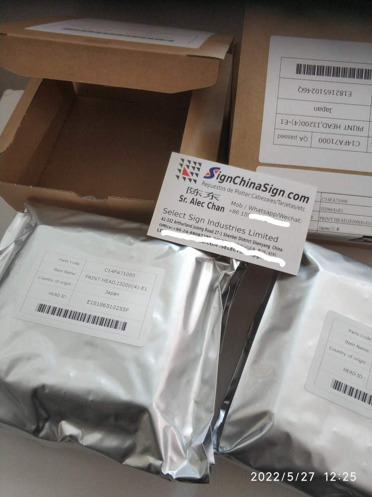 Epson i3200-E1 Eco-solvent Version for Skycolor or Locor Inkjet Printers