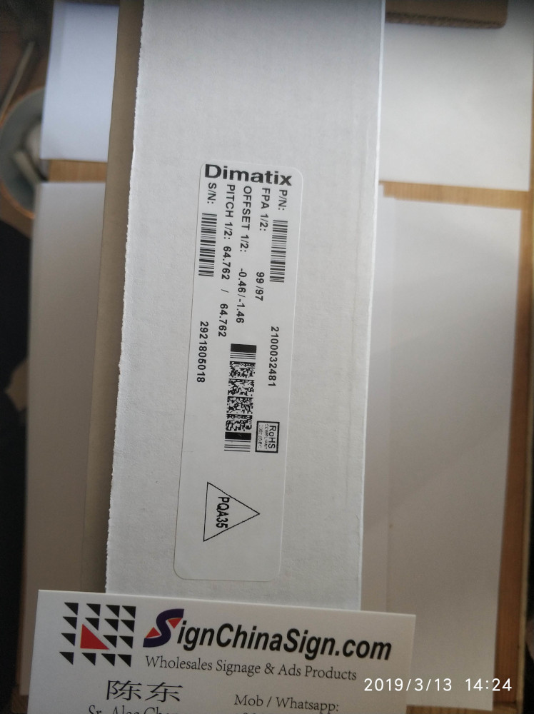 Spectra Polaris PQ512 35pl for Flora Inkjet Printers