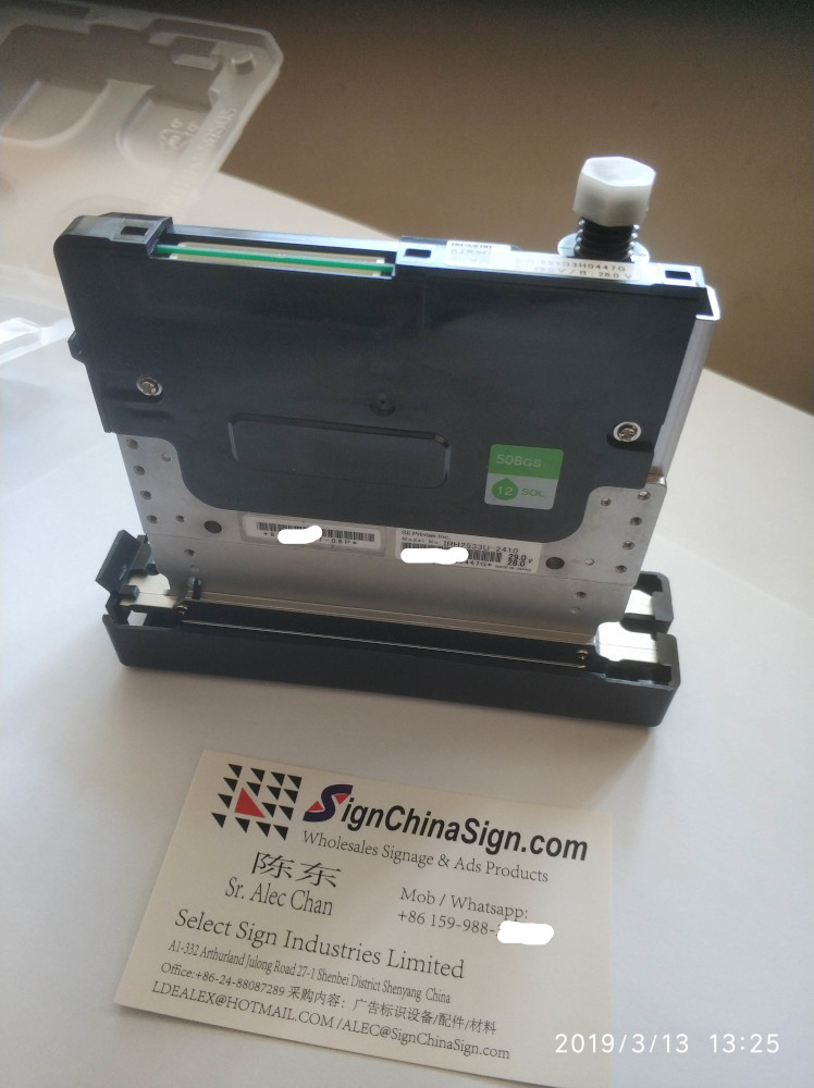 Seiko 508GS 12pl with green sticker for infiniti challenger pheaton inkjet printers