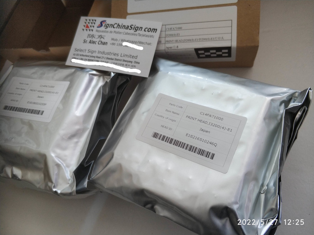 Epson i3200-E1 Eco-solvent Version for Galaxy and Sid Triton Inkjet Printers