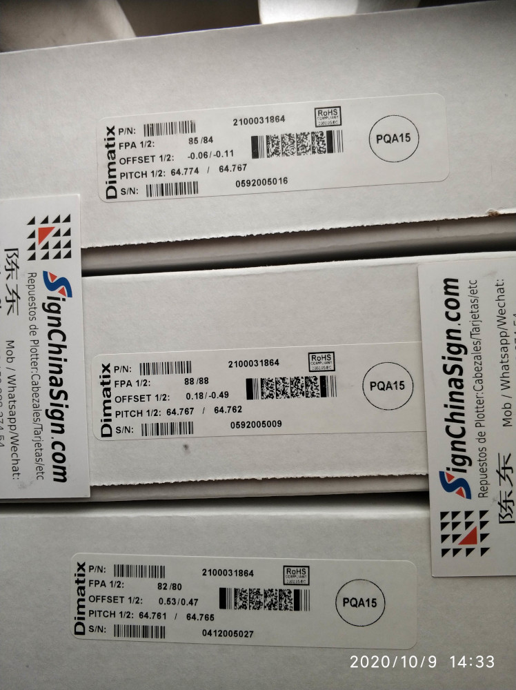 Spectra Polaris PQ512 15pl for Witcolor Inkjet Printers