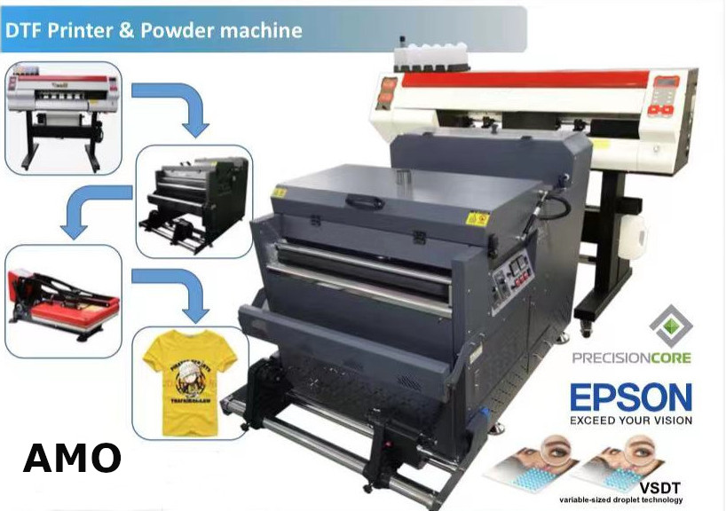 DTF Printer AM602i32DTF with 3 epson i3200 printhead