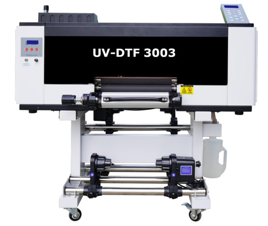 AMO A3 Size UV DTF AMO 3003 with 3 pieces of XP600 Printheads