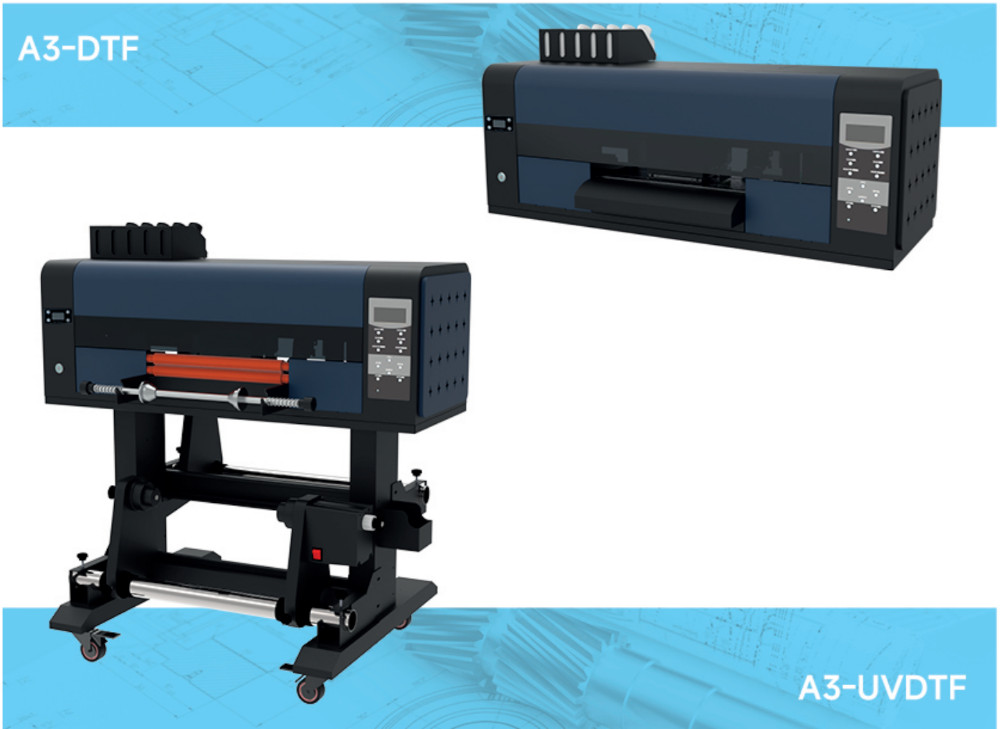 AMO A3 Size UV DTF AMO 3003 with 3 pieces of XP600 Printheads