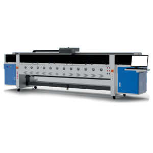 AMO Solvent Inkjet Printer AM3208K12i 3.2meters with 8 Konica 512i Printhead