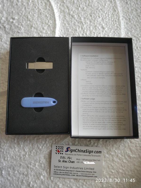 Hoson RIIN RIP Software for UV Eco-Solvent Sublimation etc