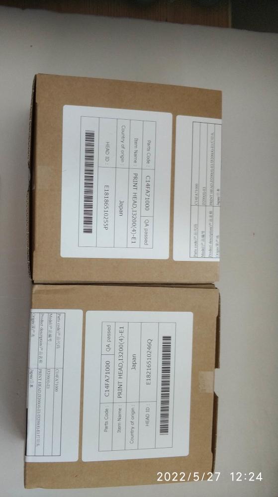 Epson I3200-E1 Printheads Eco-Solvent Version Epson I3200-E1 Printheads Eco-Solvent Version