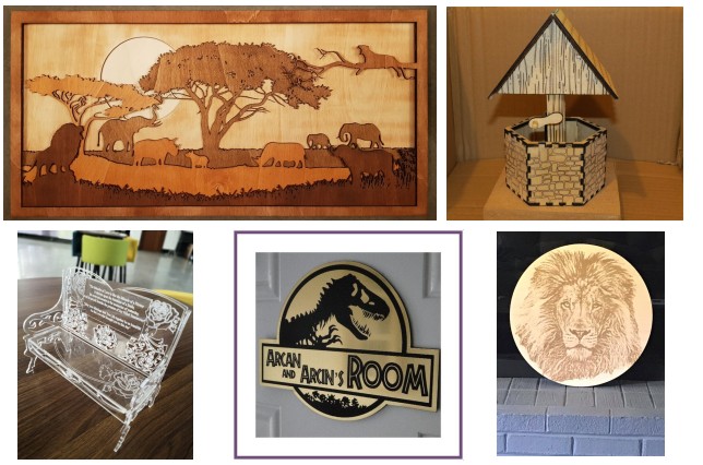 Desktop laser machine