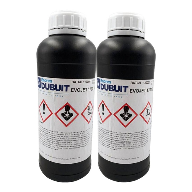 Original DUBUIT Curable Ink for UV Printer with Seiko / Konica / Ricoh Printhead