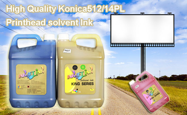 High Quality Konica512/14PL and Konica1024/14PL Printhead solvent Ink
