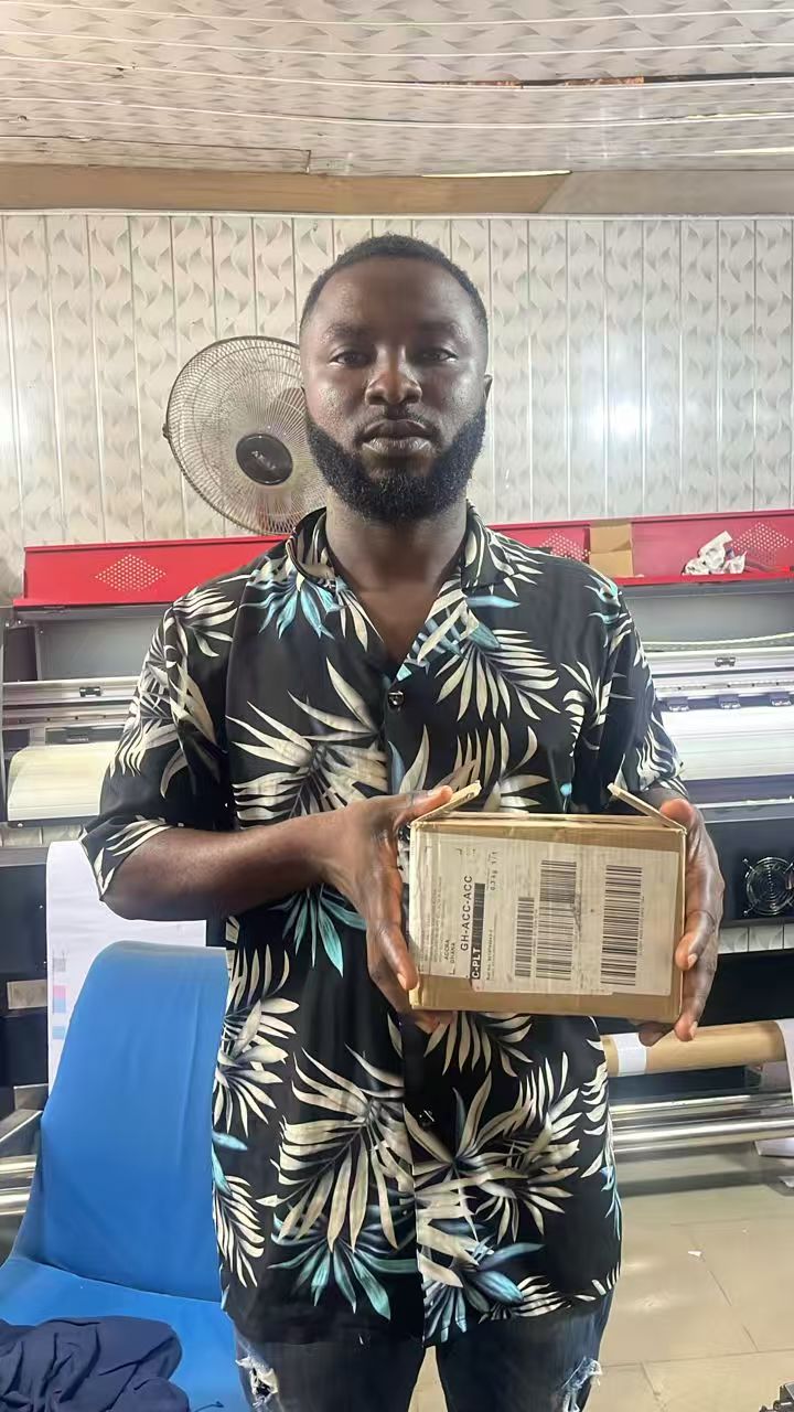 Bright from Ghana received our package of Epson XP600 Printheads for Inkjet Printers on 31 Mar 2026