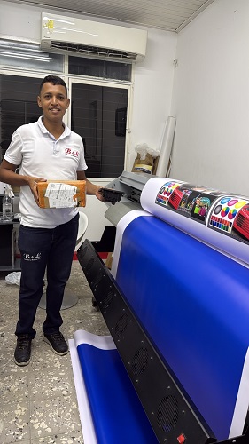 Guillermo from Colombia received our package of Epson XP600 Printheads on 23 July 2026